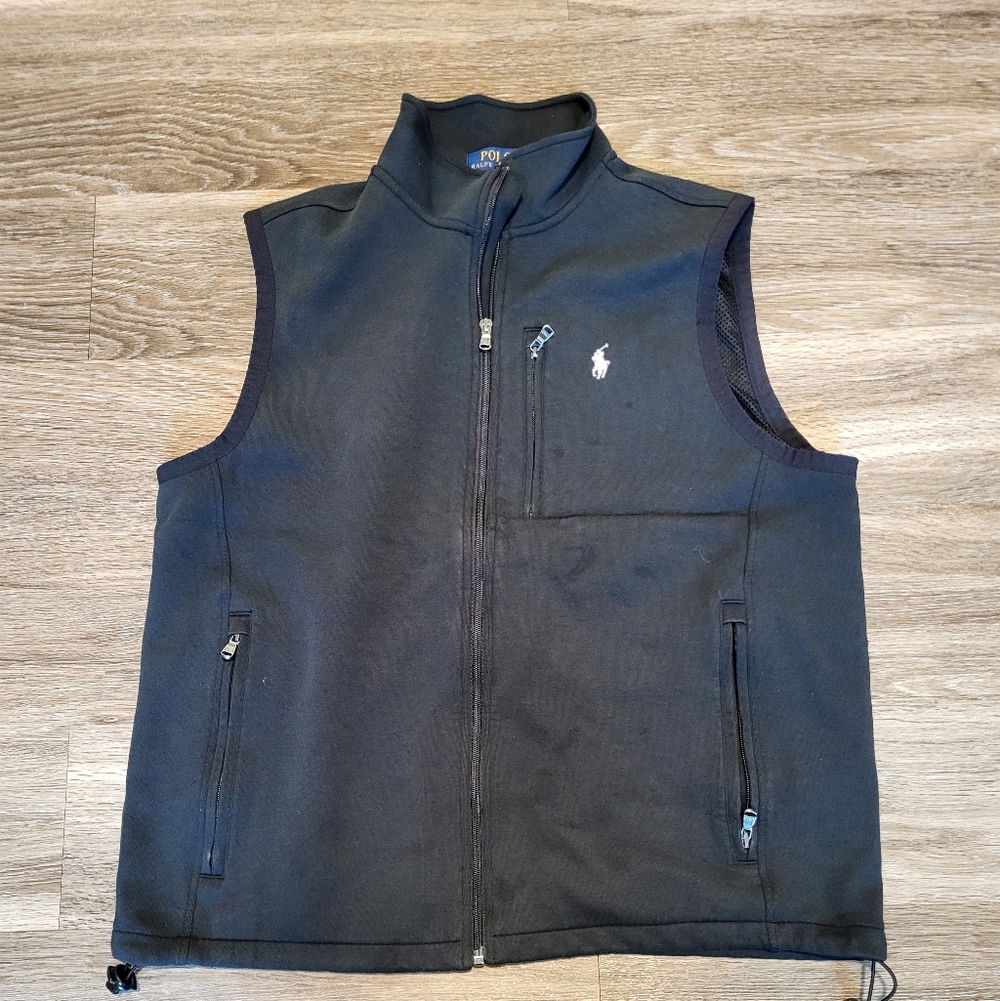 Ralph Lauren Men's Black Vest